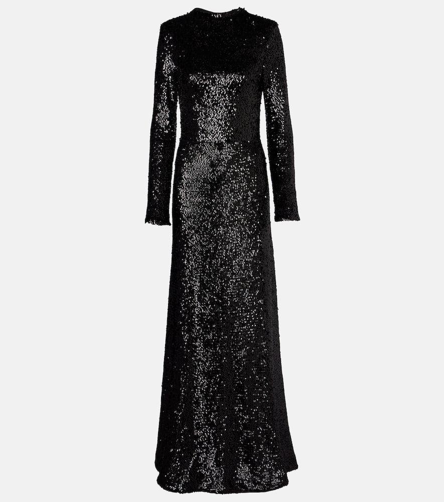 simkhai beatrice sequined gown