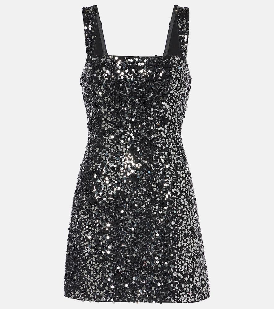 simkhai benson sequined minidress