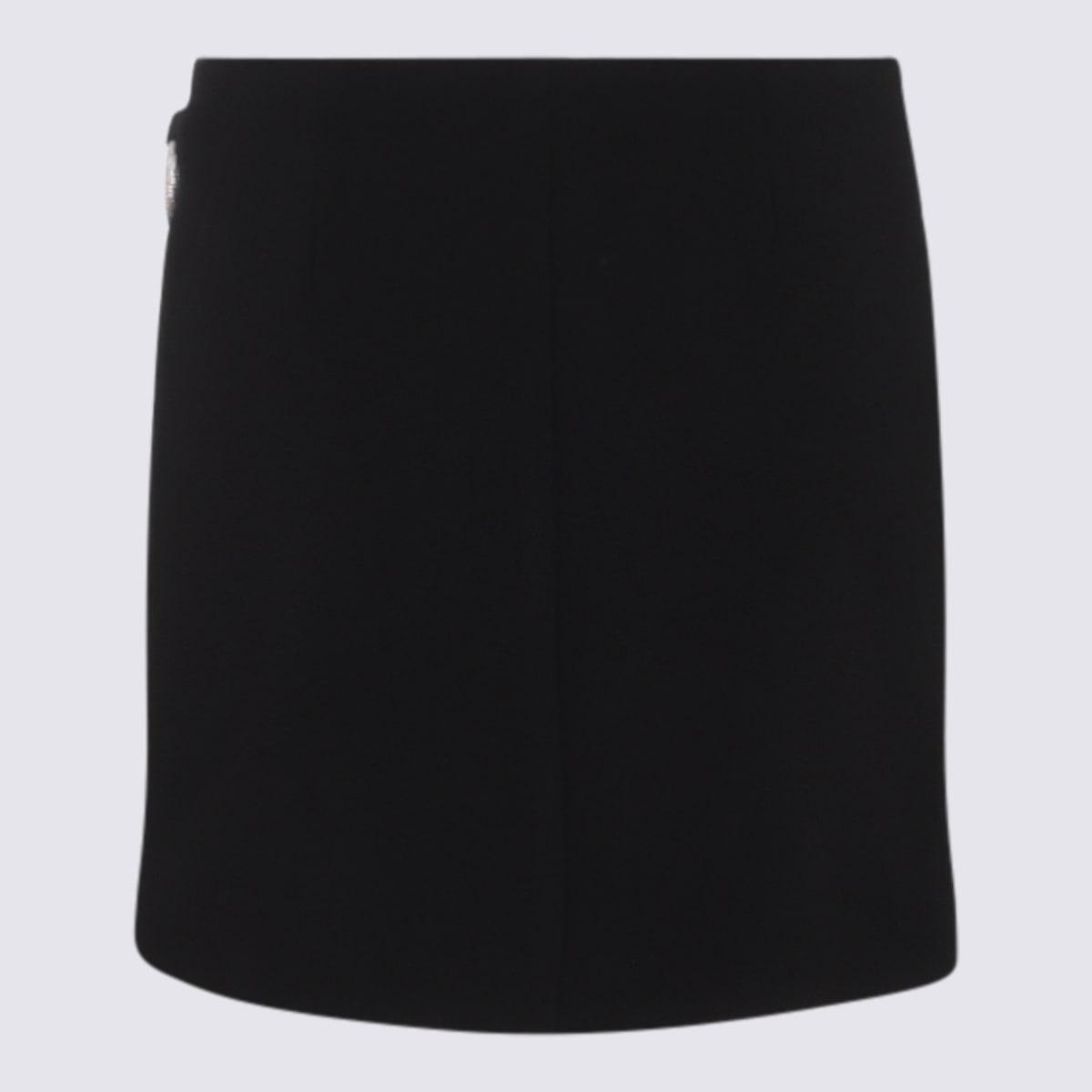 simkhai black mini skirt