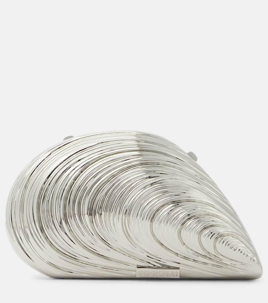 simkhai bridget shell clutch