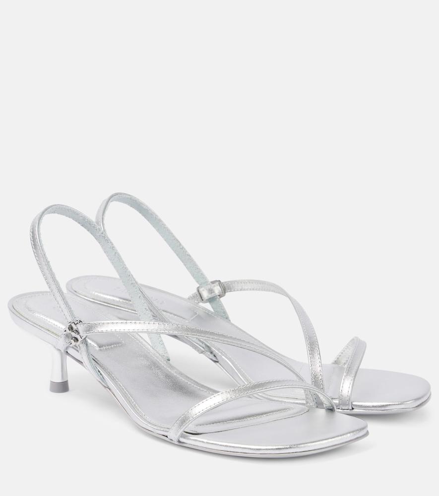 simkhai cedonia leather slingback sandals