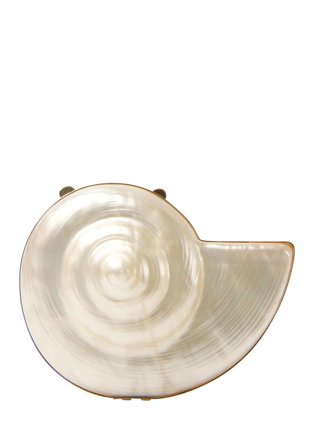 simkhai clutch marion acrylic shell white with acrylic structure for women