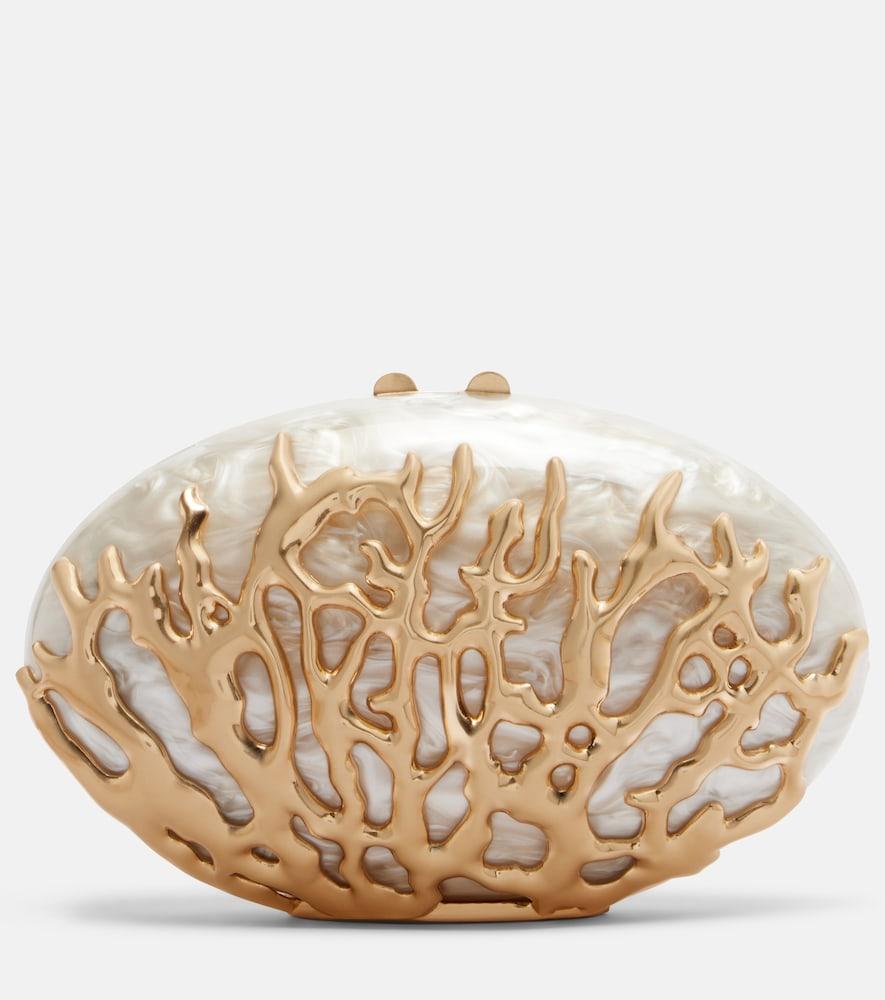 simkhai dylan embellished clutch