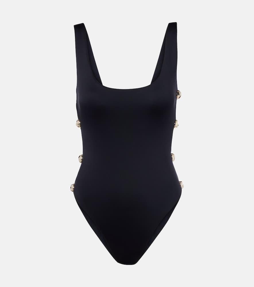 simkhai embellished swimsuit