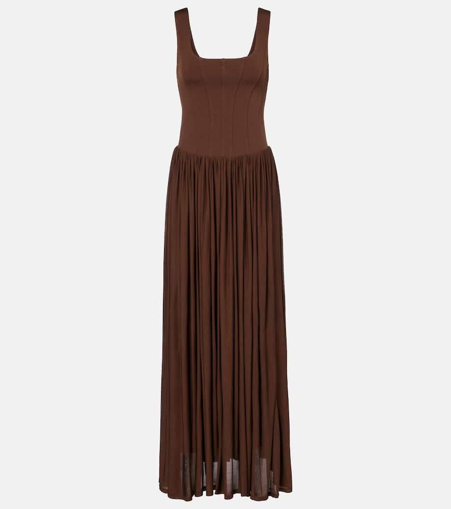 simkhai jamie jersey maxi dress