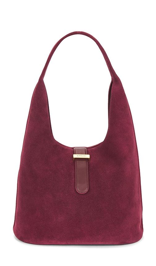 simkhai khai hobo bag in red.