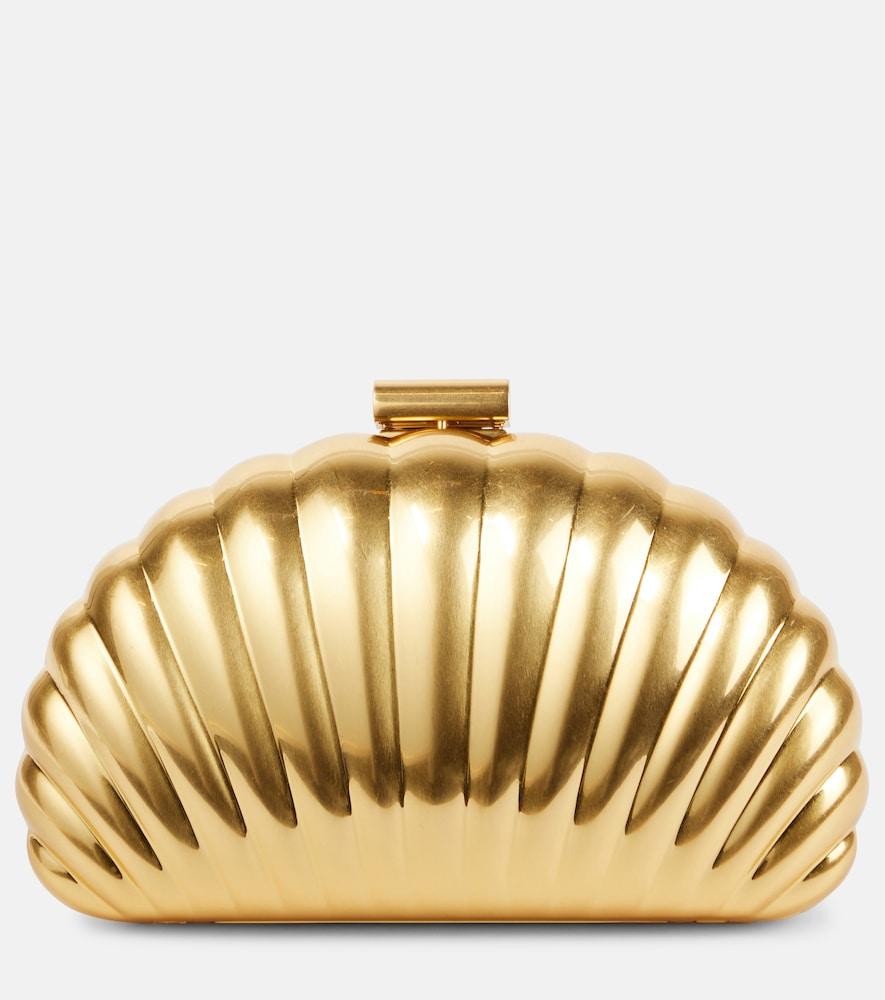 simkhai monet shell clutch