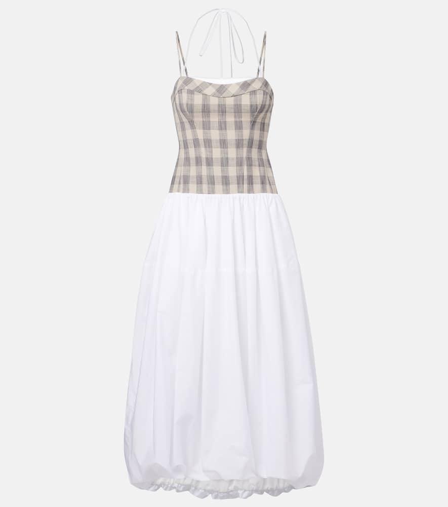 simkhai pfeiffer midi dress