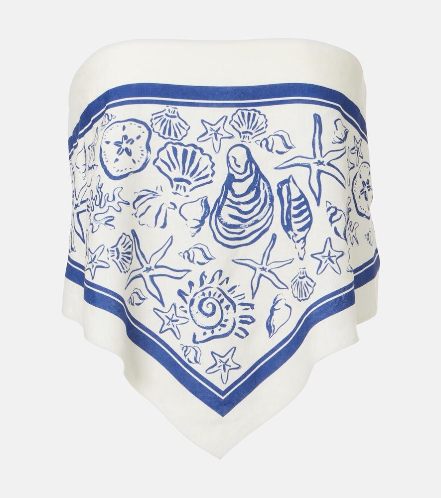 simkhai printed linen