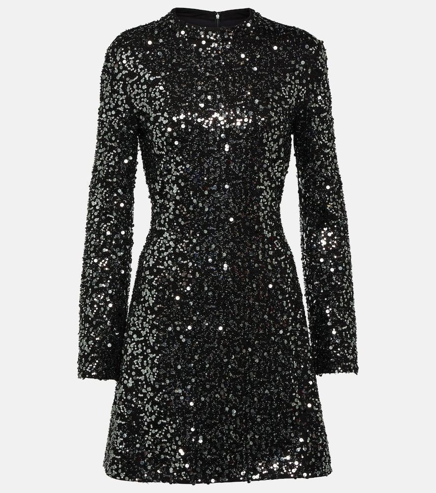 simkhai safia sequined minidress
