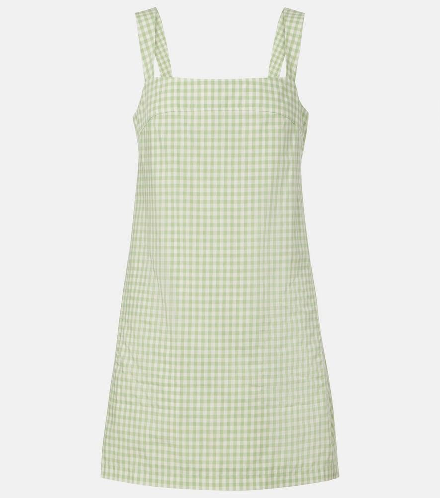 simkhai sloan gingham cotton