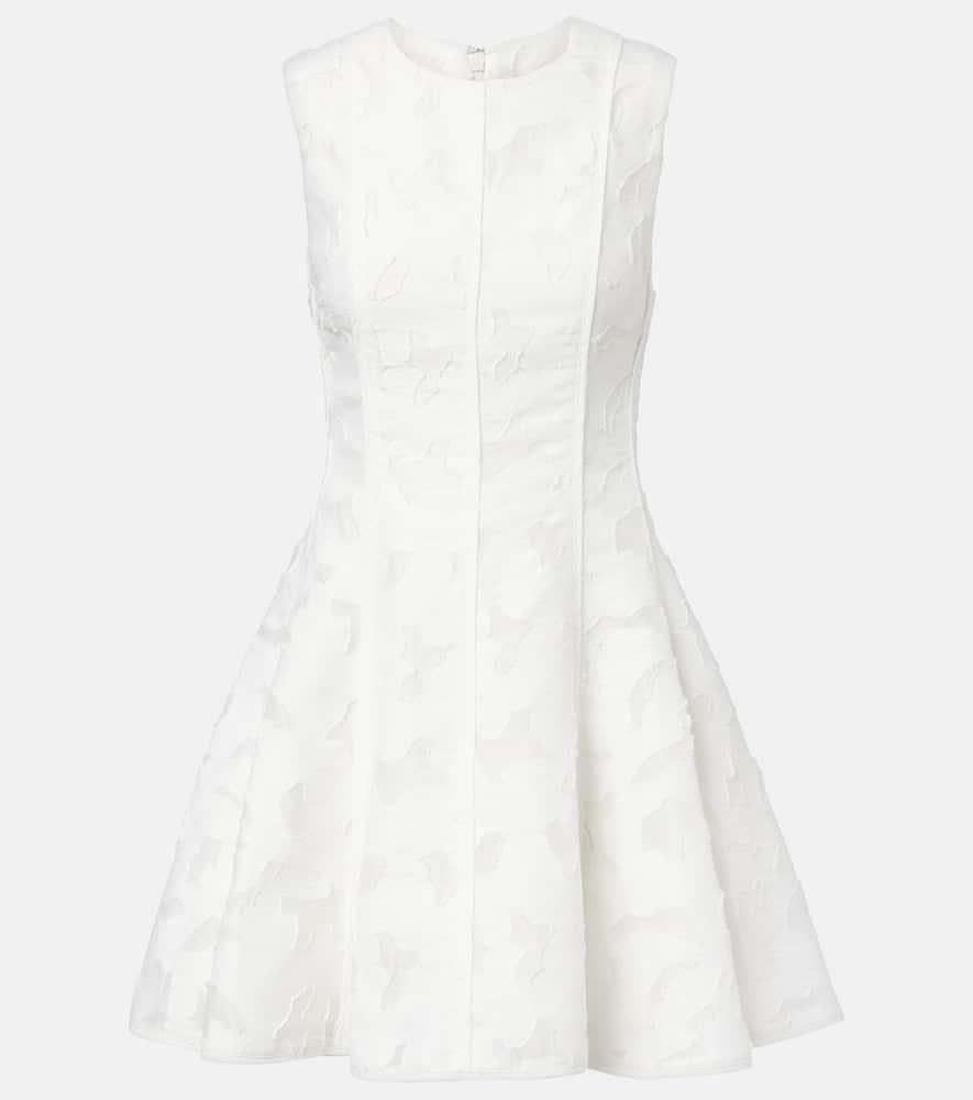 simkhai sylvia jacquard minidress