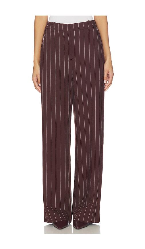 simkhai tavar pants in brown.