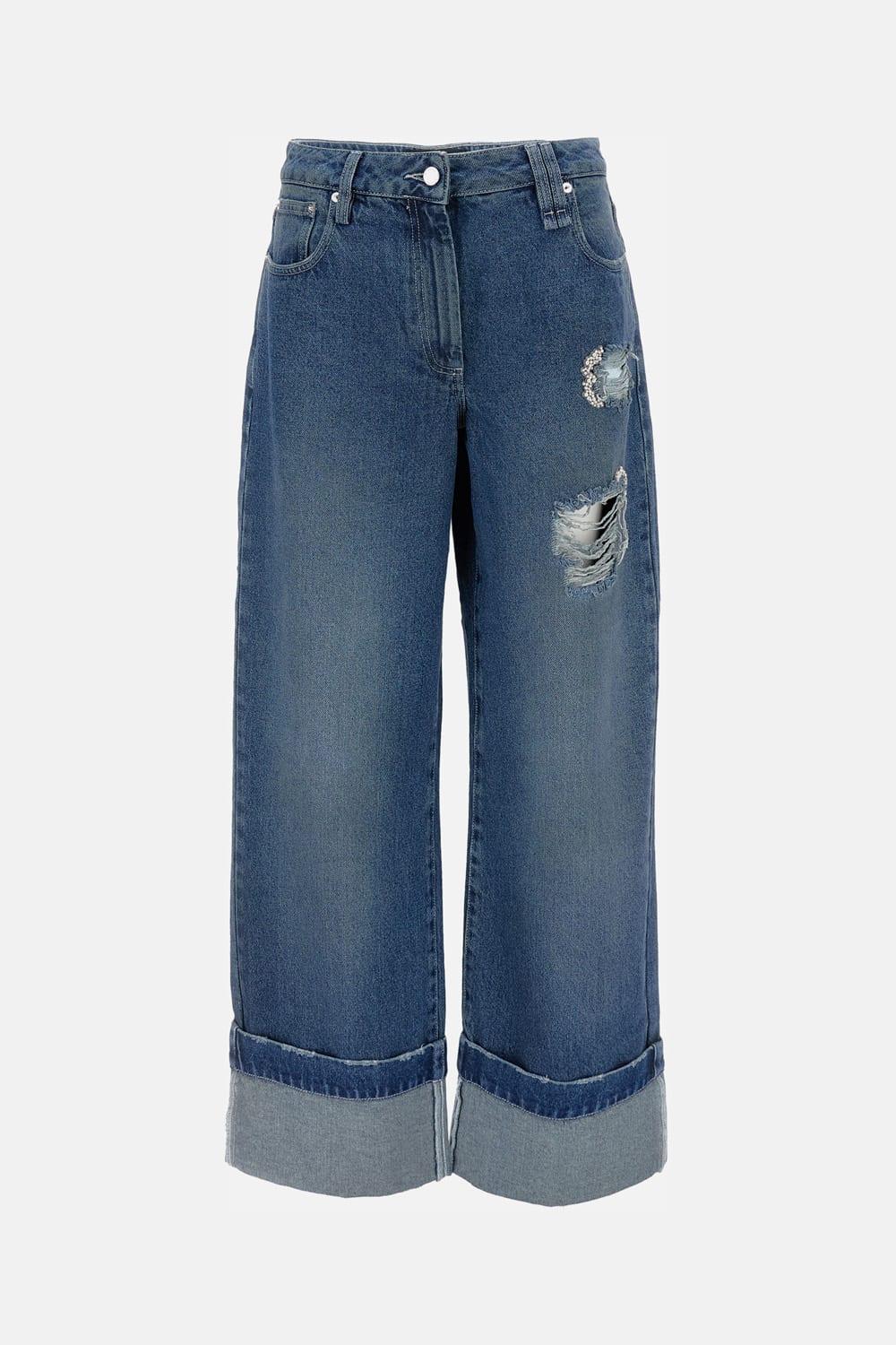 simone rocha beaded jeans