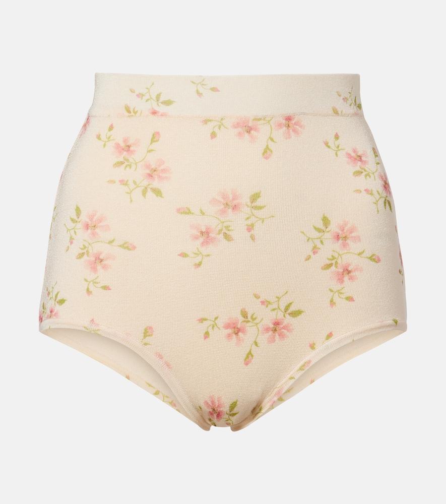simone rocha floral shorts