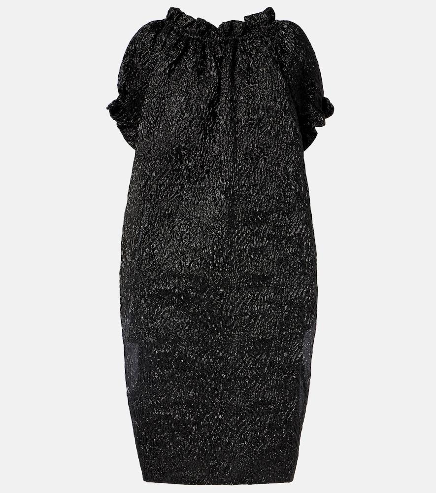 simone rocha gathered midi dress