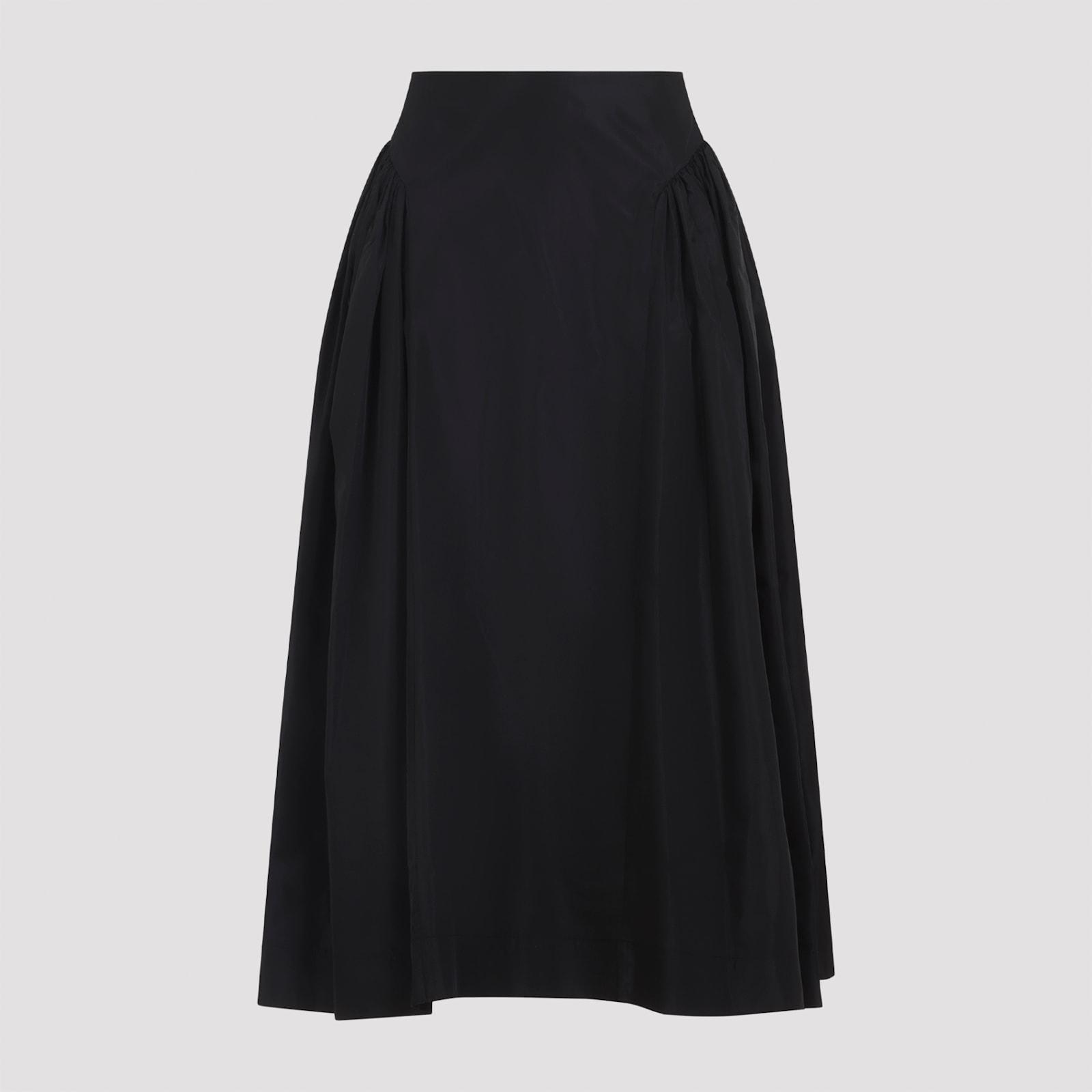 simone rocha hip detail bind midi skirt