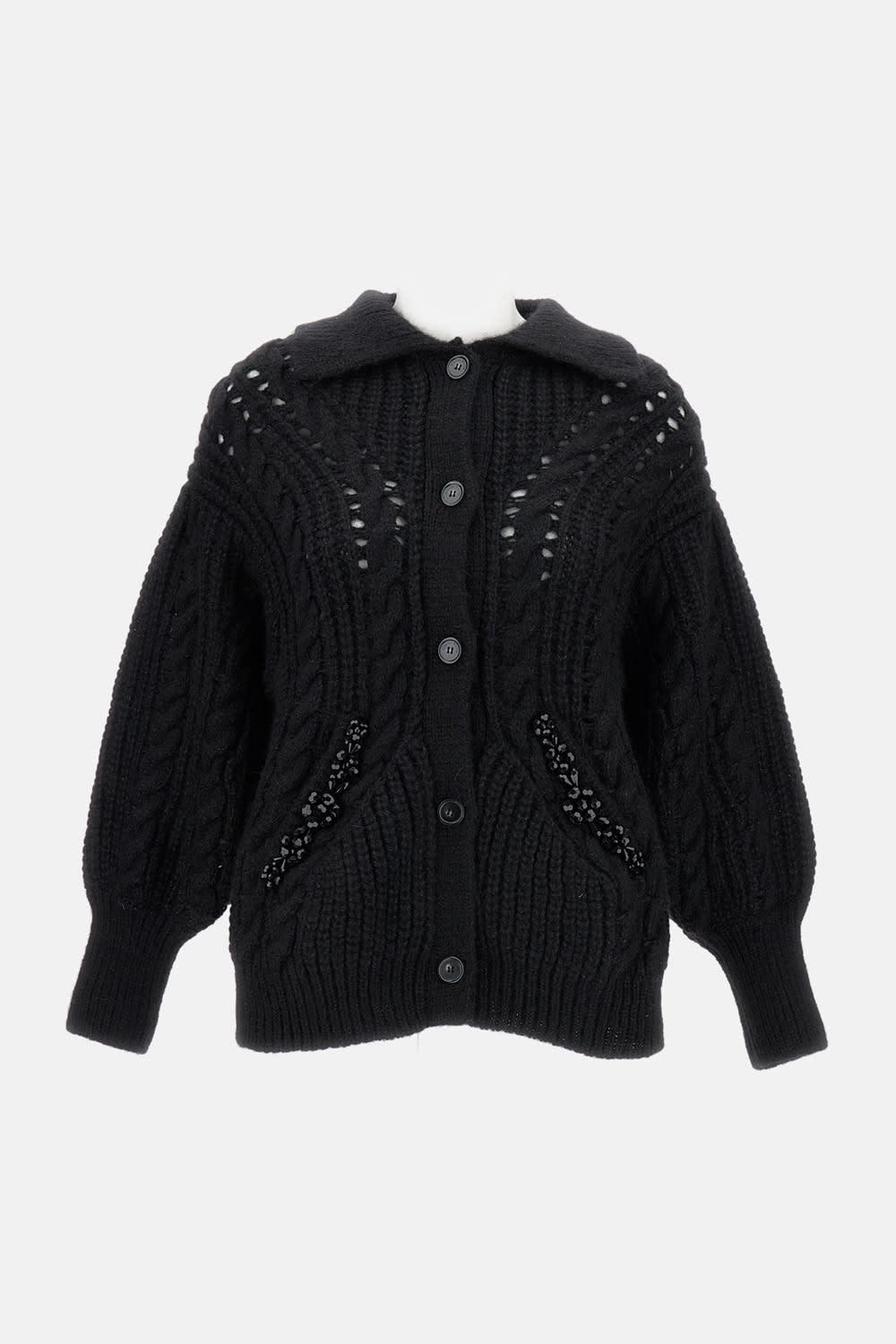 simone rocha knitted cardigan