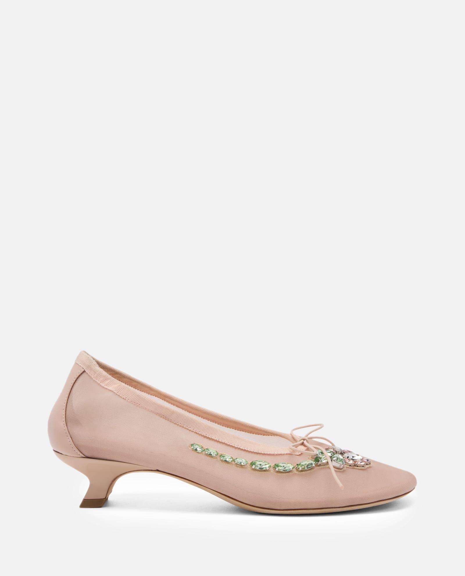 simone rocha mesh ballerina heel