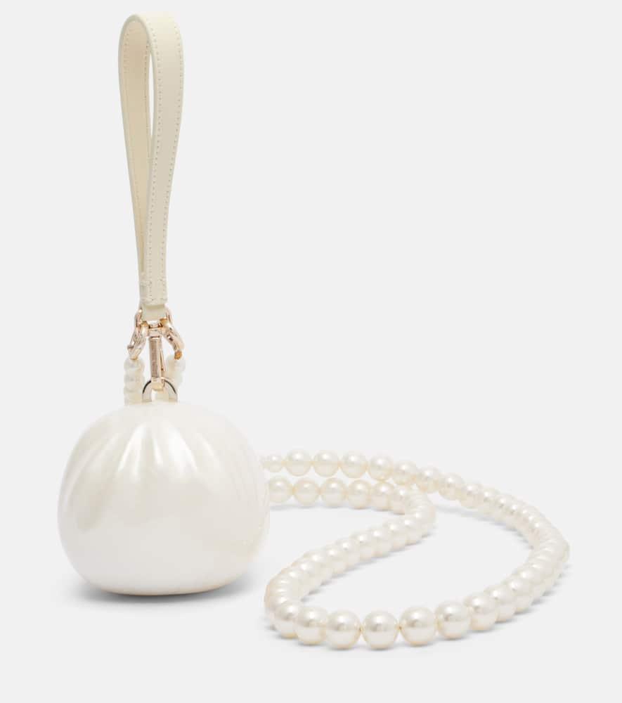 simone rocha pearl egg clutch