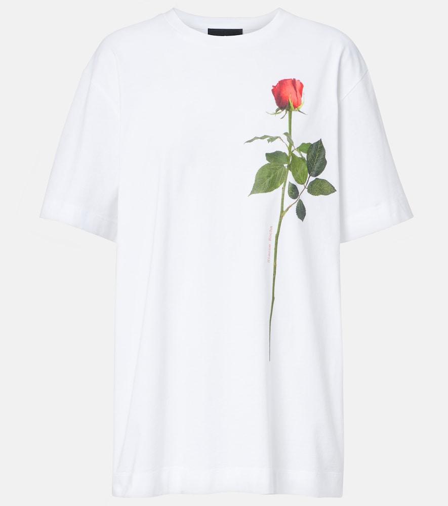 simone rocha printed cotton jersey t