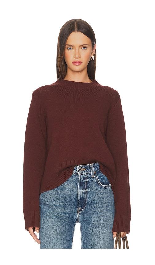 simonmiller cher wool blend sweater in brown.