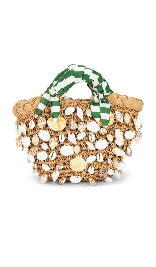 simonmiller shelly bag in green,neutral.
