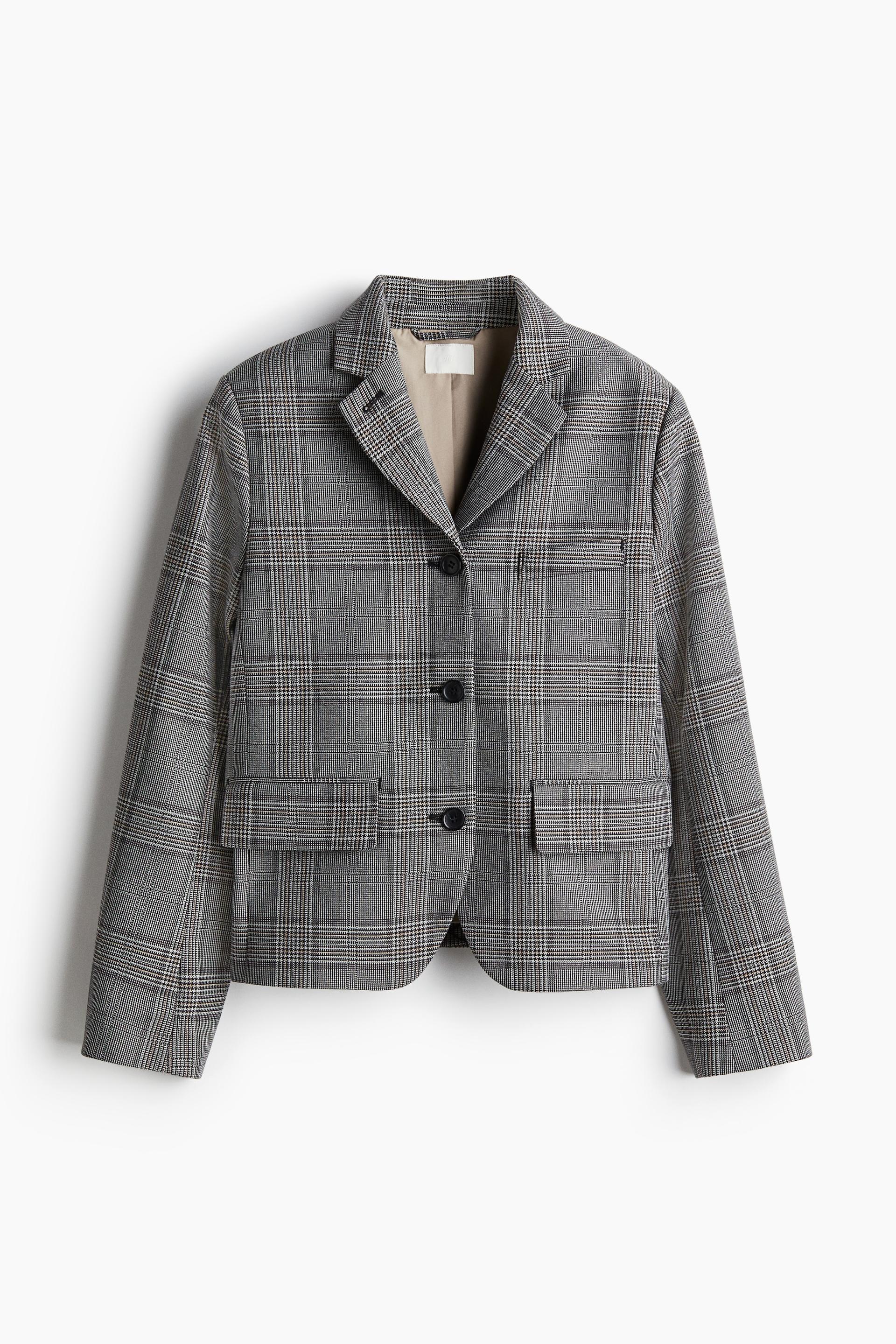 single-breasted blazer