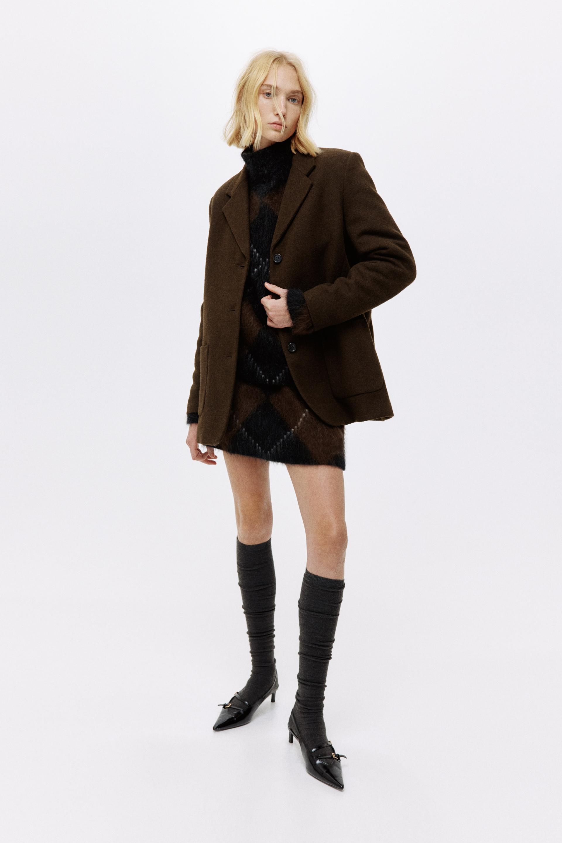 single-breasted blazer