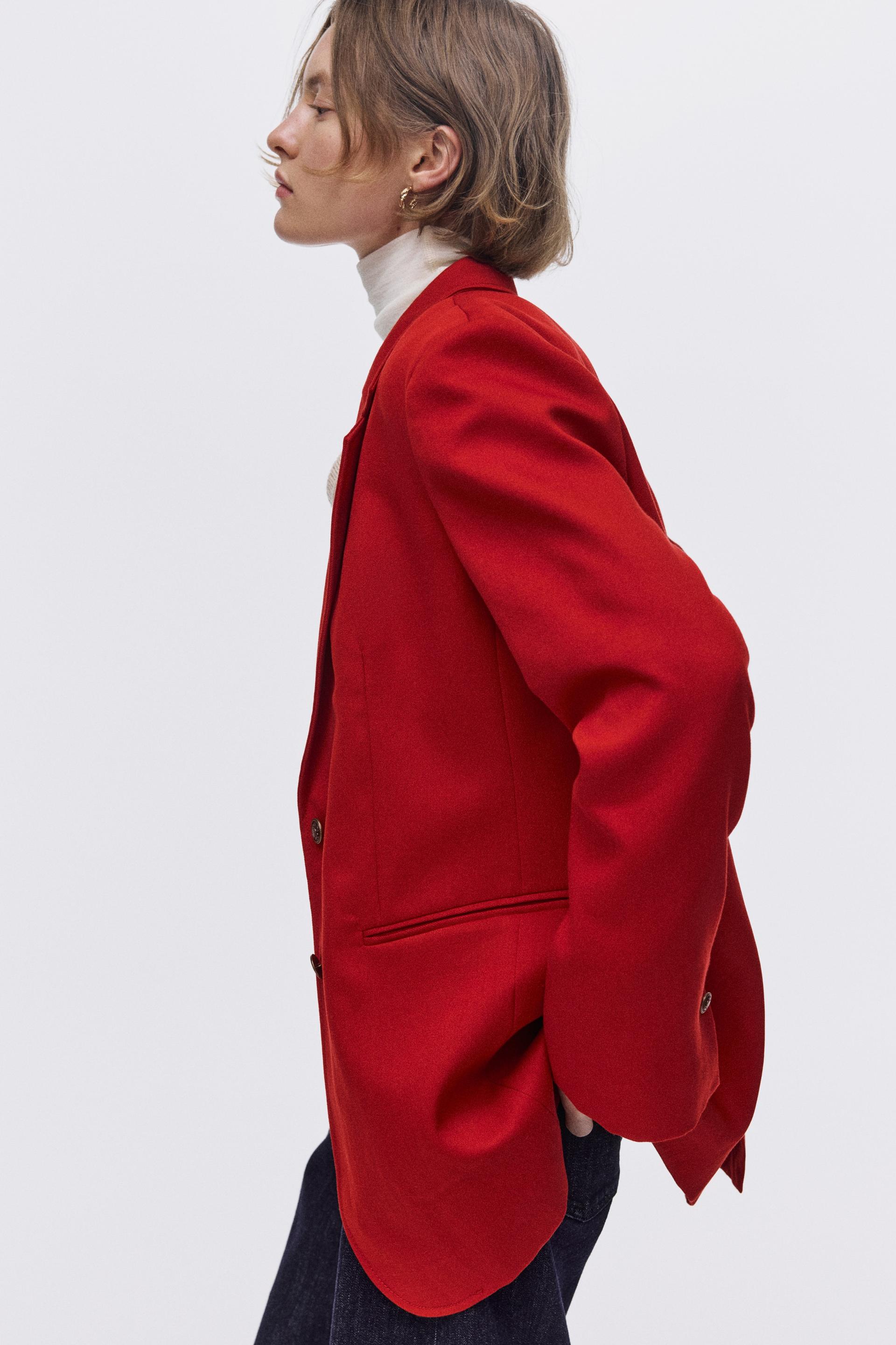 single-breasted blazer