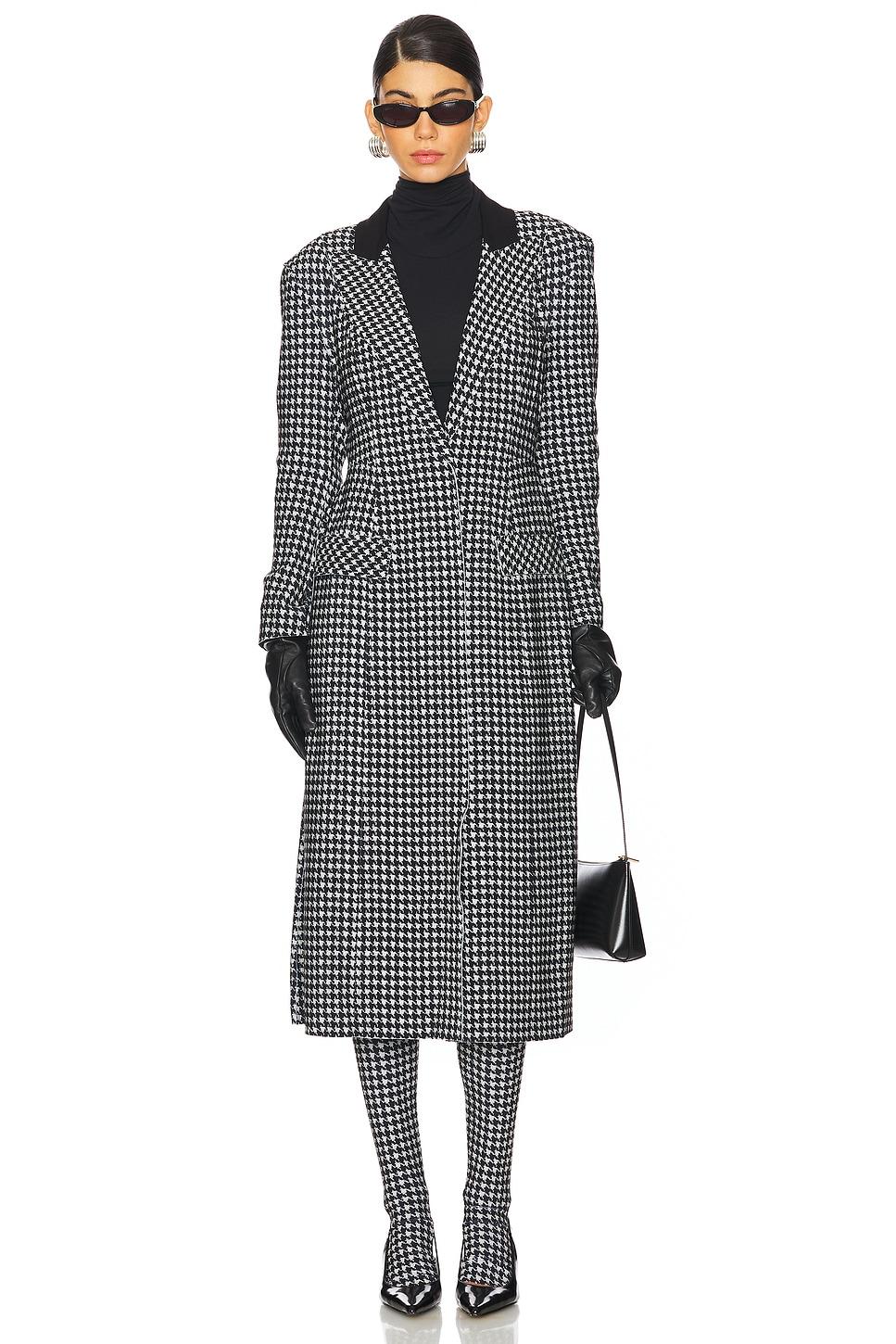 single breasted boy fit riding coat