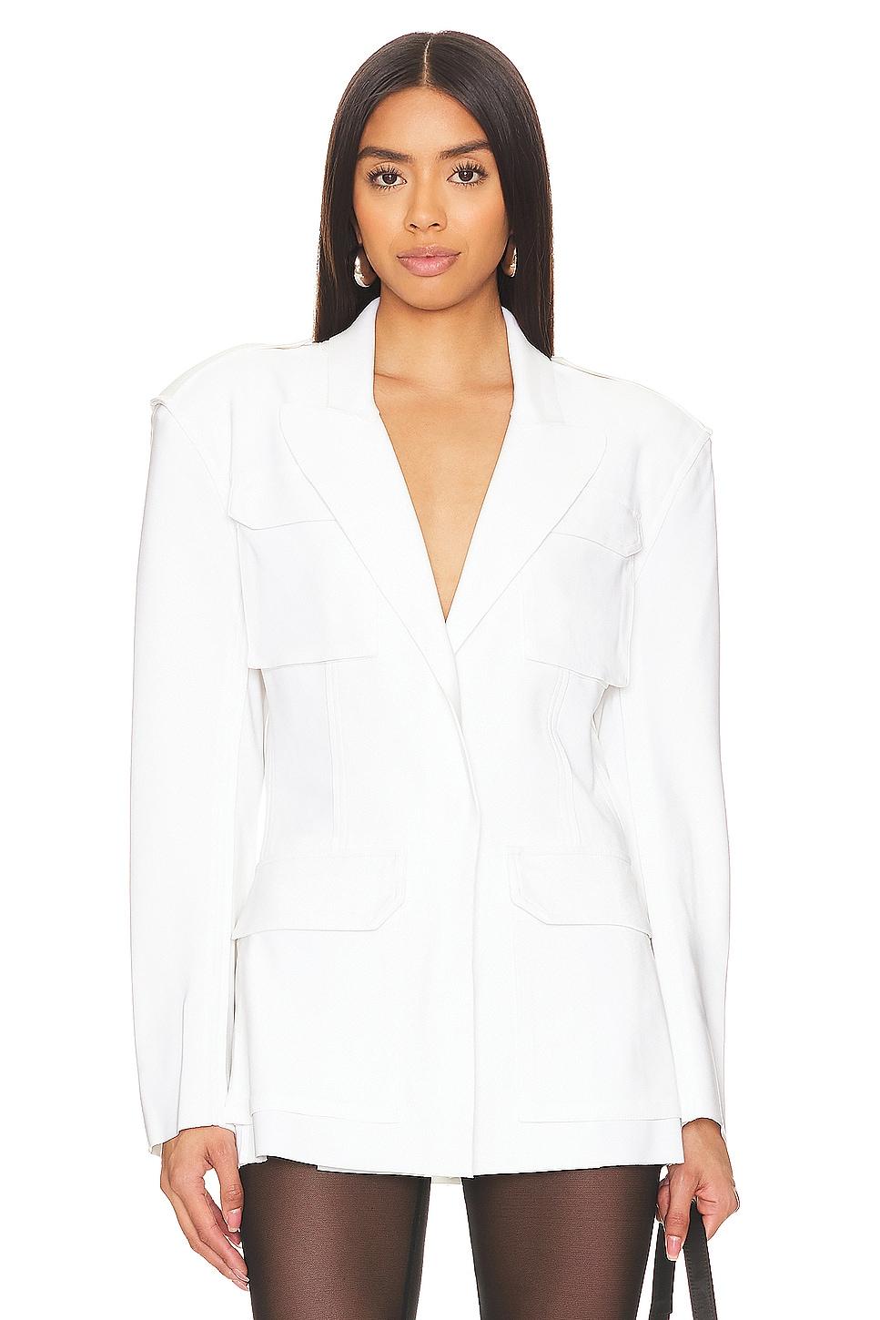 single breasted cargo jacket