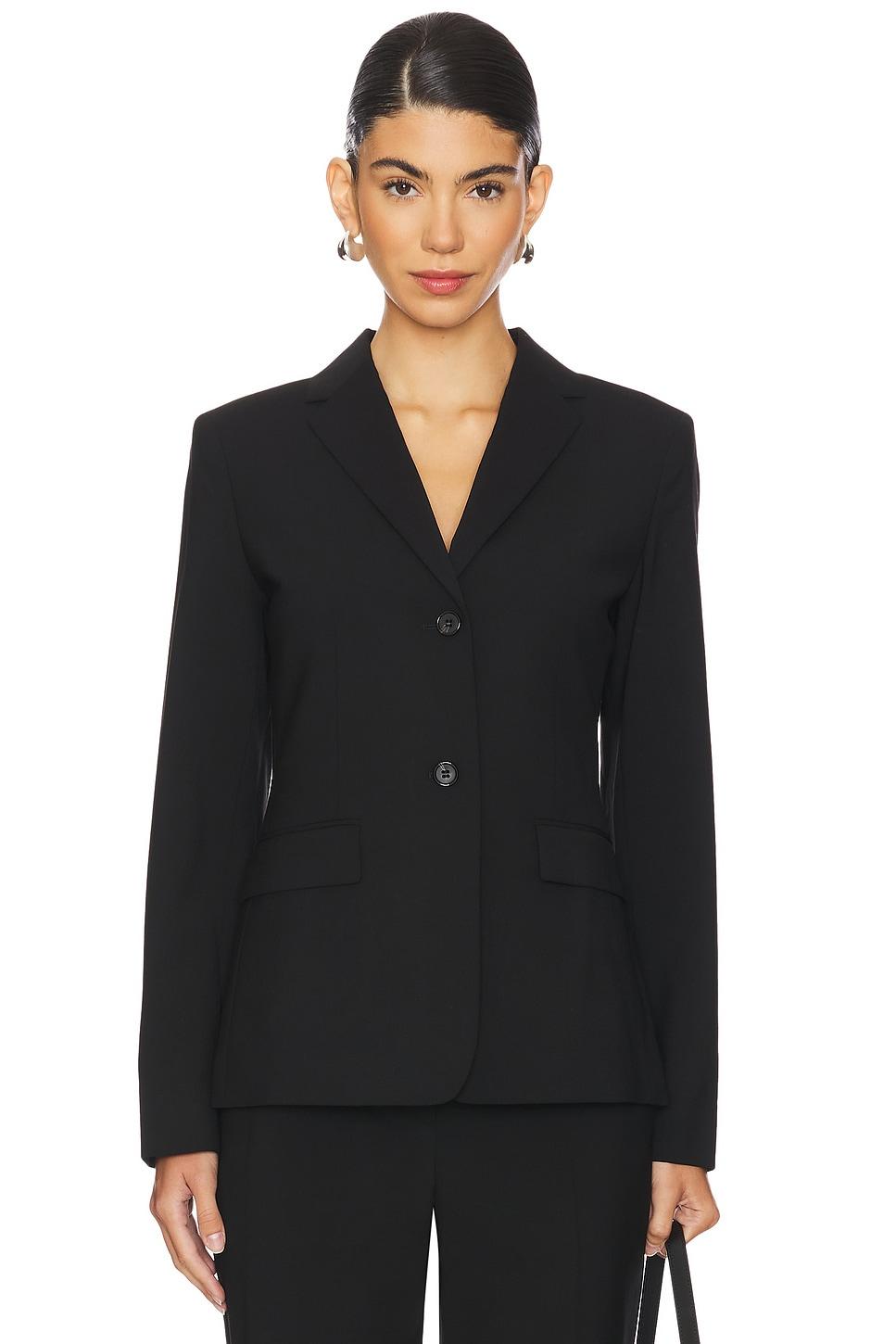 single breasted slim blazer