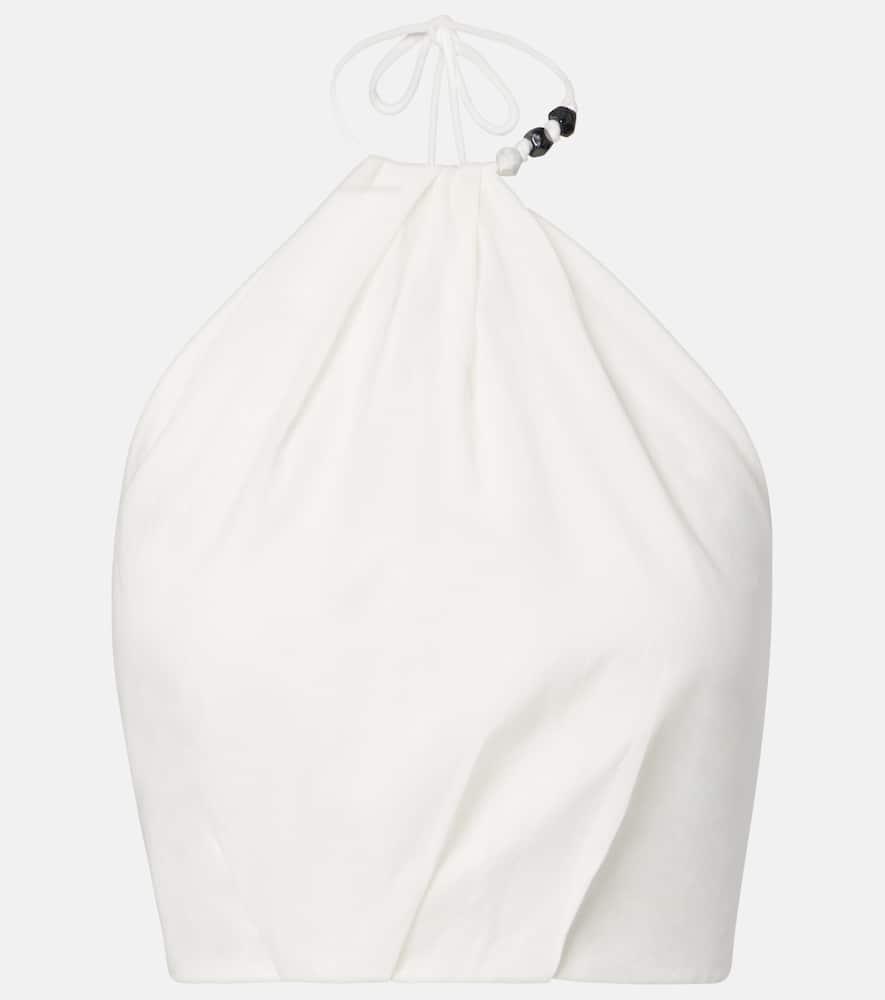 sir azura halterneck cotton top