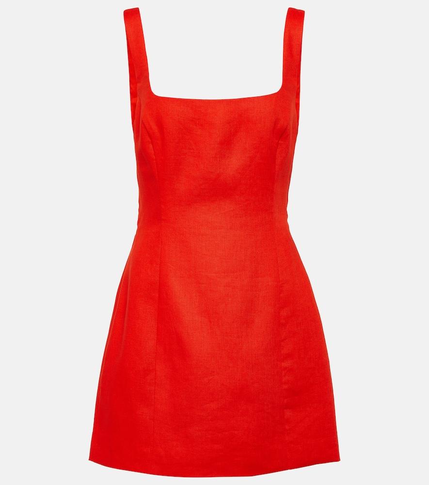 sir iris linen minidress