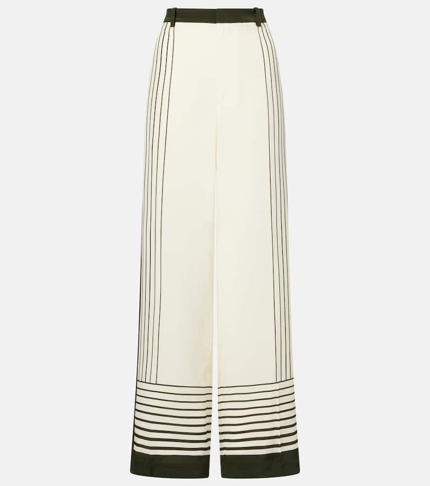 sir leilana crêpe de chine wide