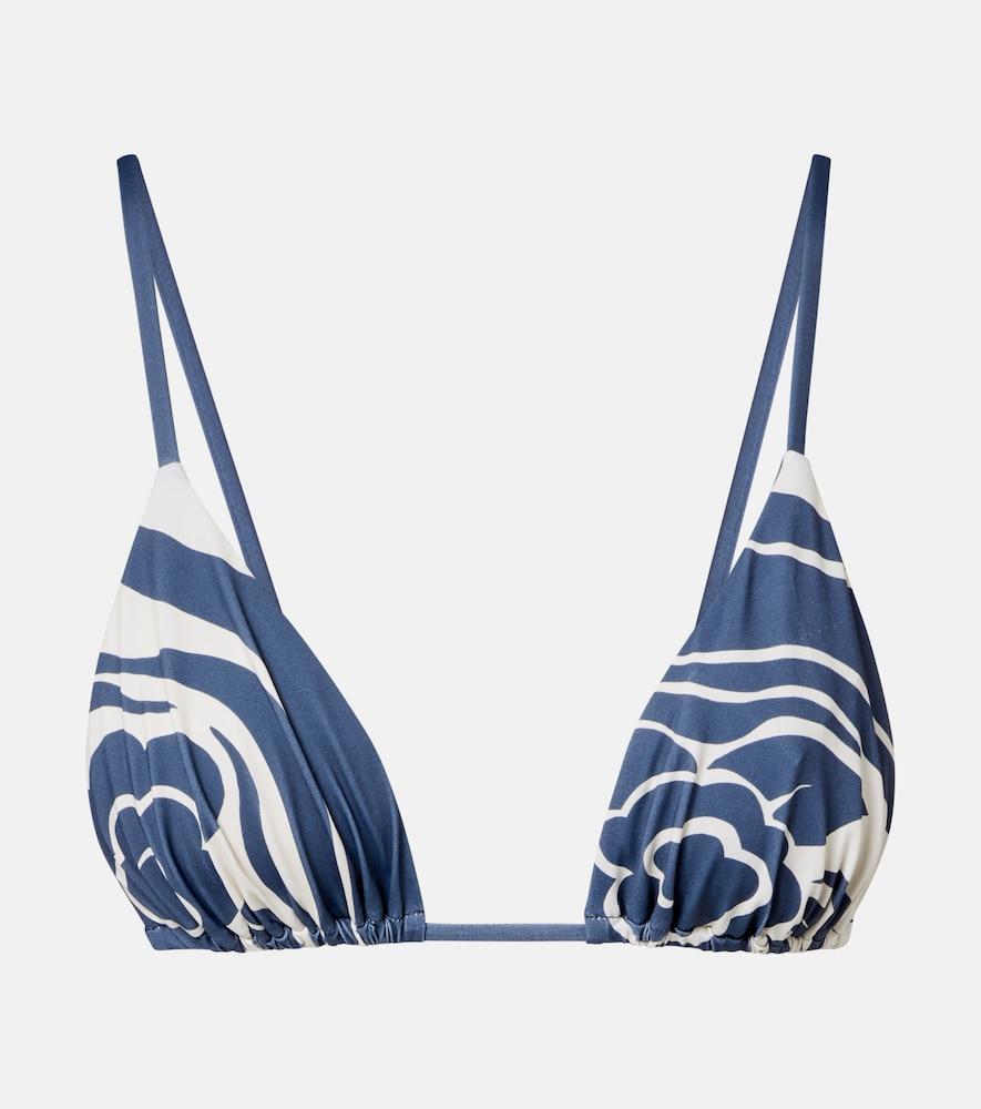 sir lilou printed bikini top