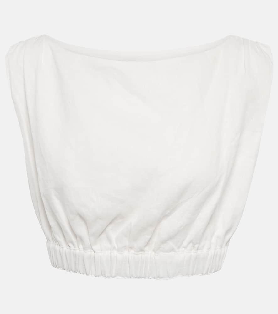 sir linen crop top