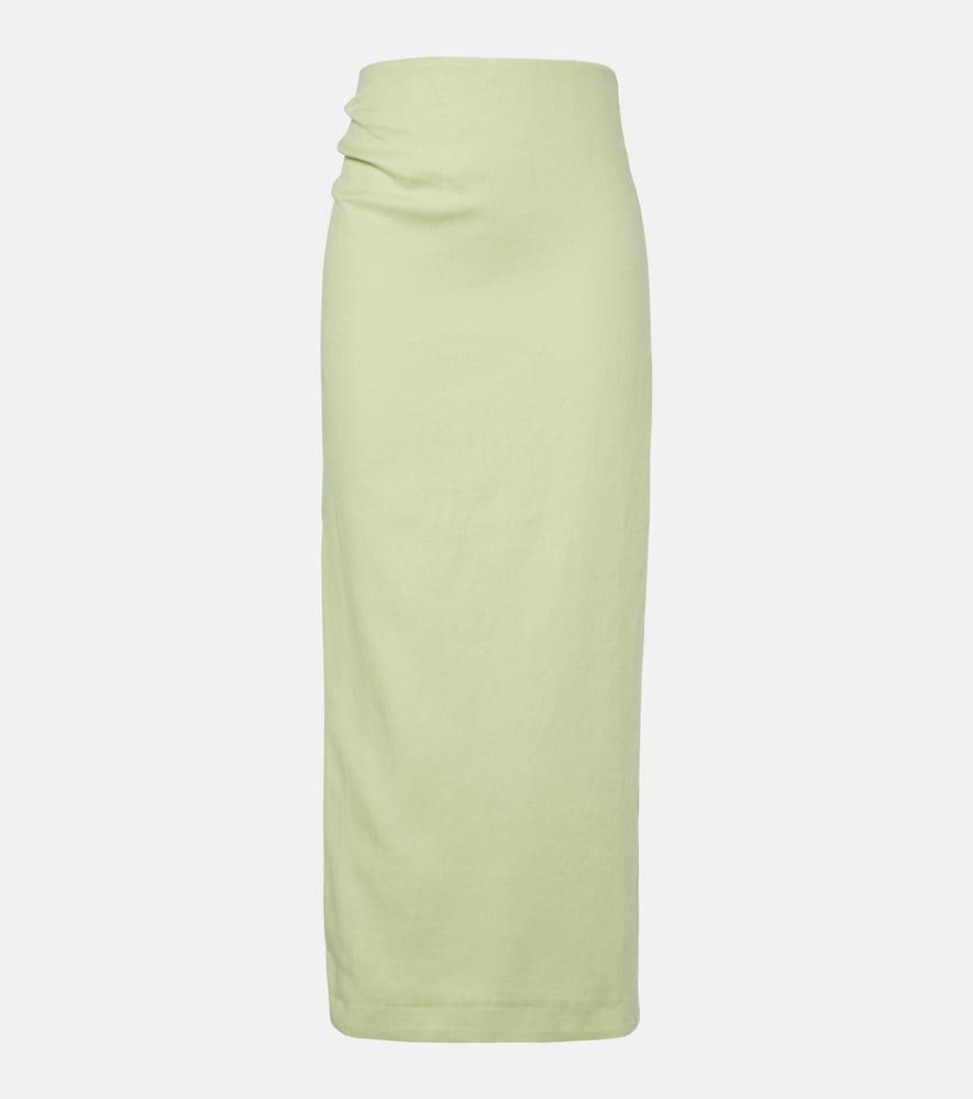 sir linen maxi skirt