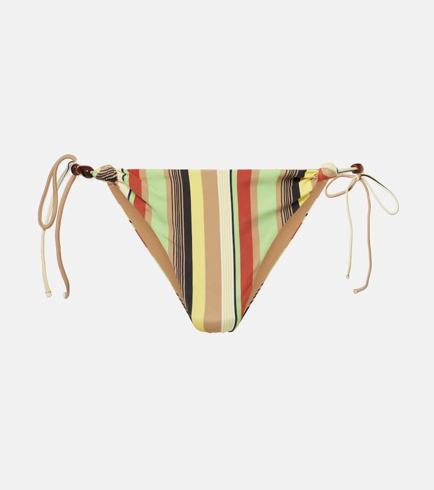 sir poolside striped bikini bottoms