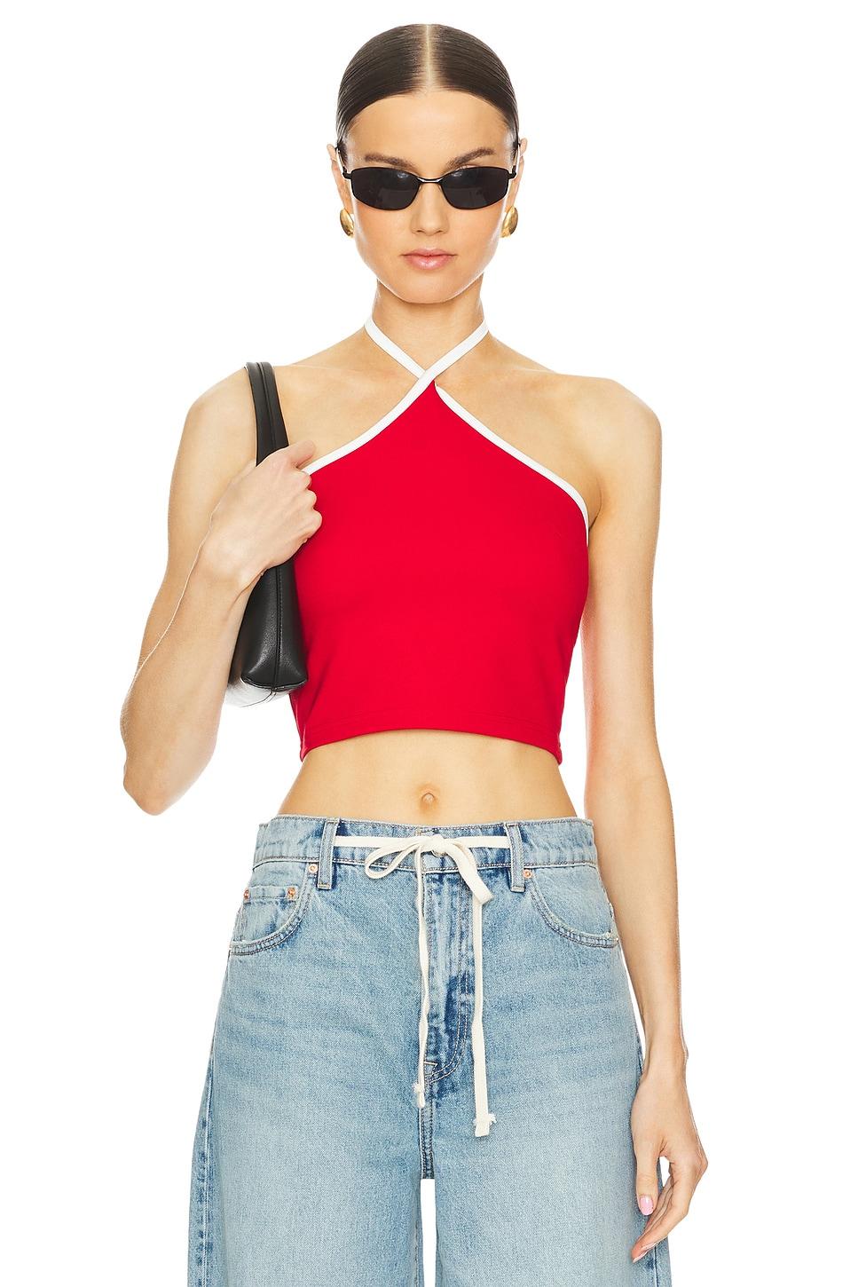 sirena contrast halter top
