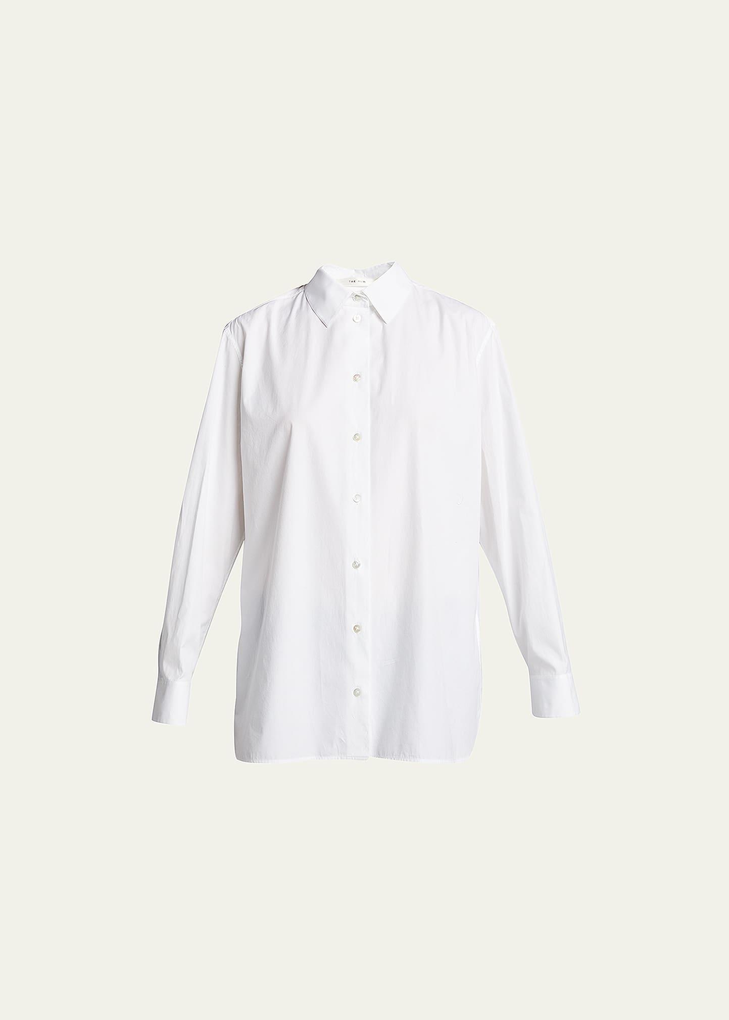 sisilia oversized poplin shirt