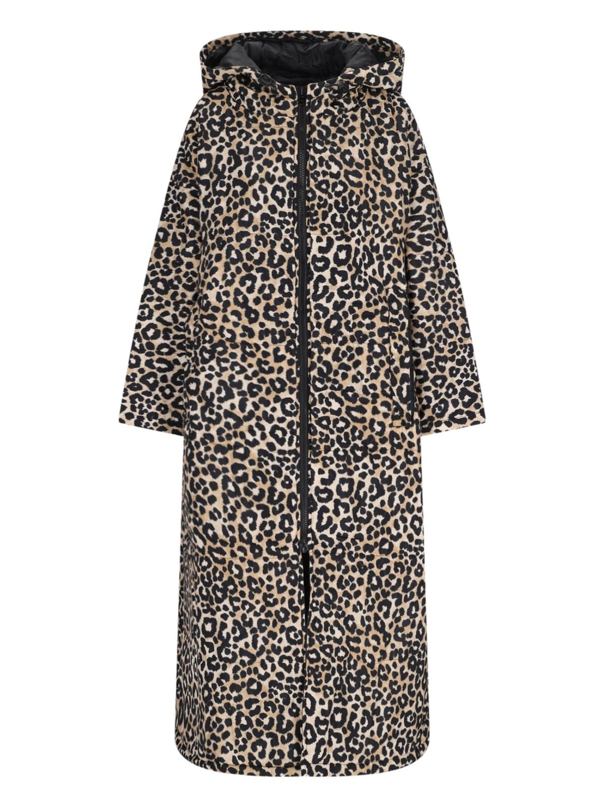sittingsuits 'leopard' maxi coat