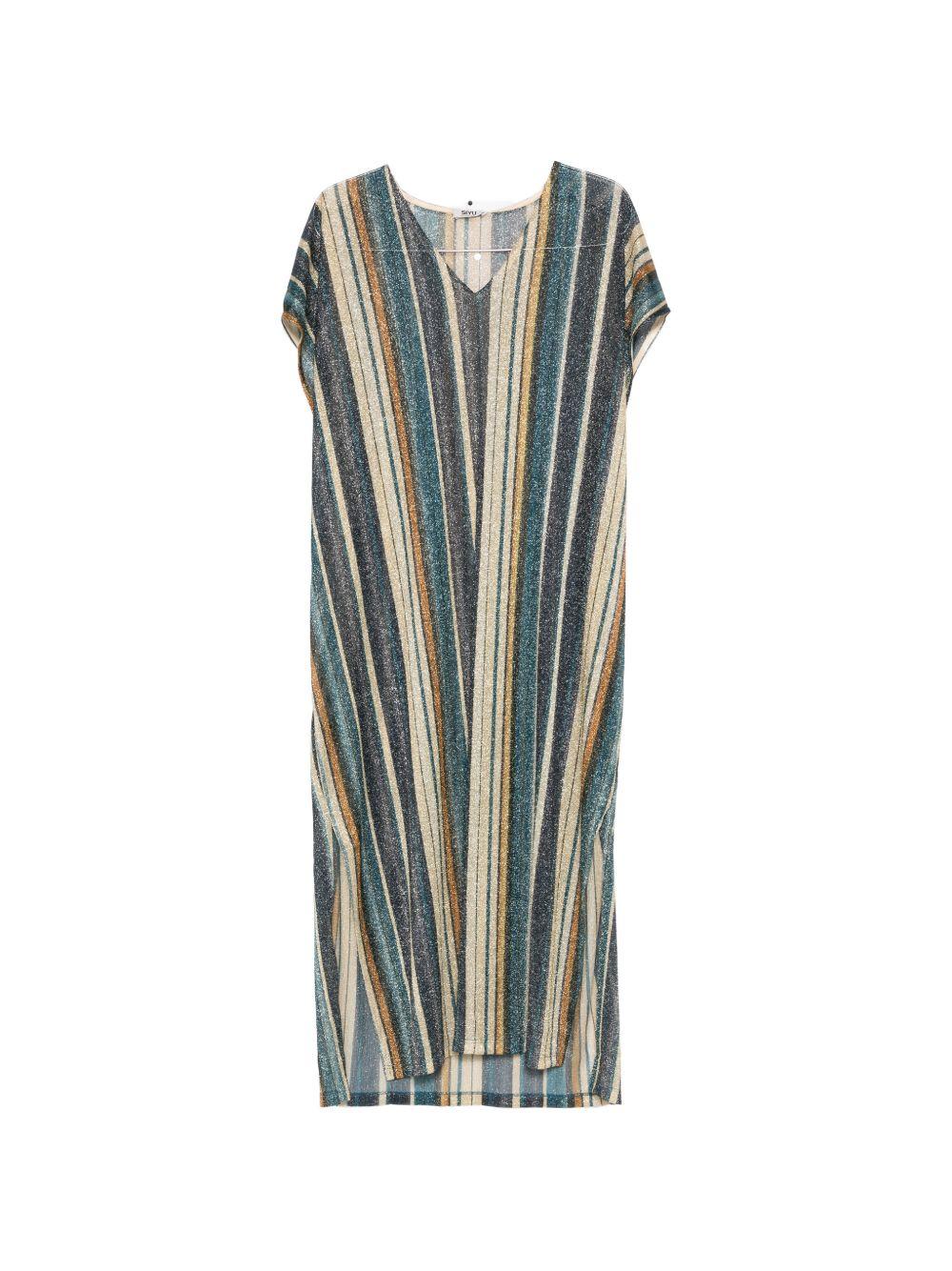 siyu dresses green polyamide - women