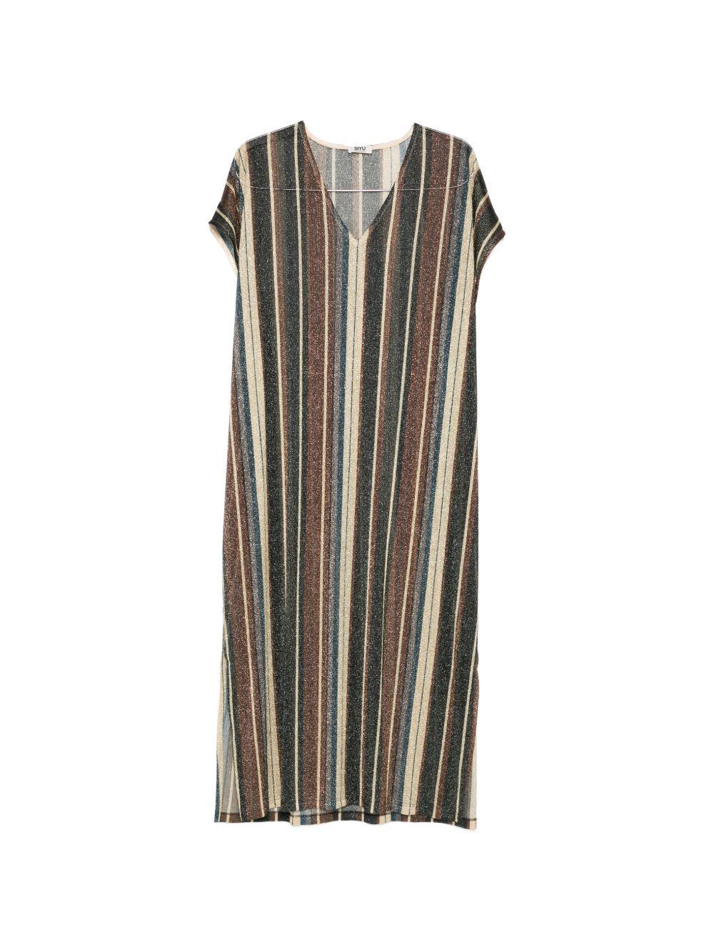 siyu dresses multicolour polyamide - women