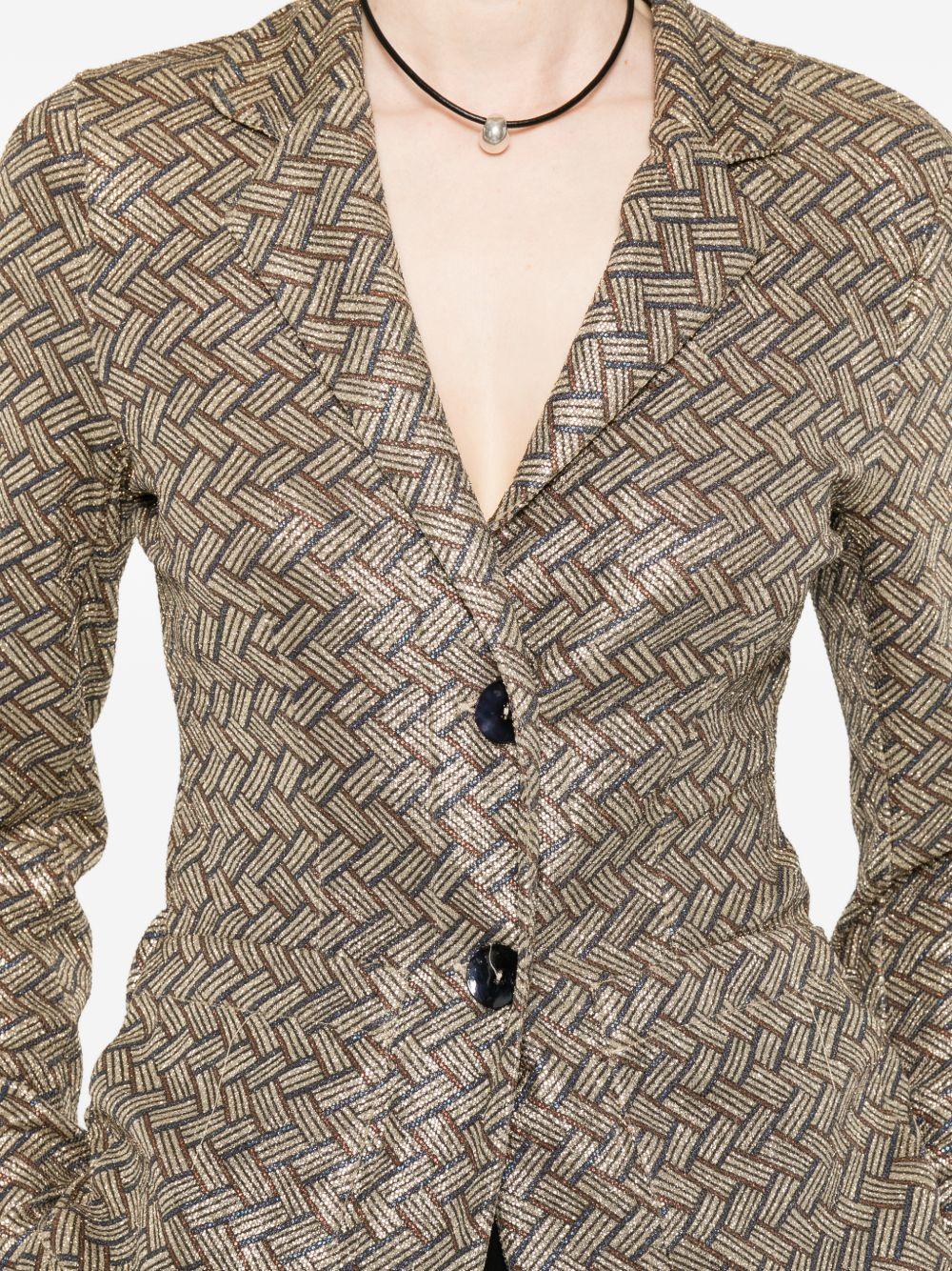siyu jackets brown polyamide - women