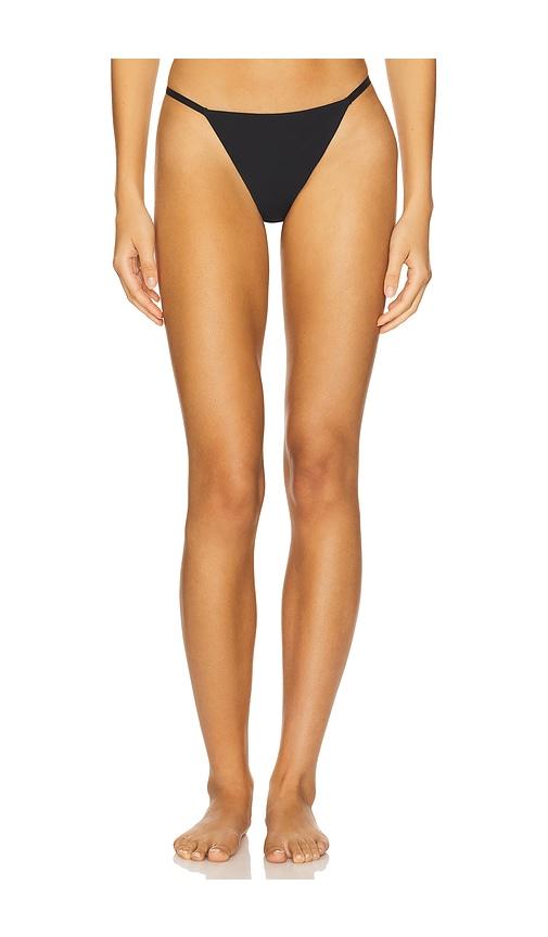 skarlett blue insider one size g-thong in black.