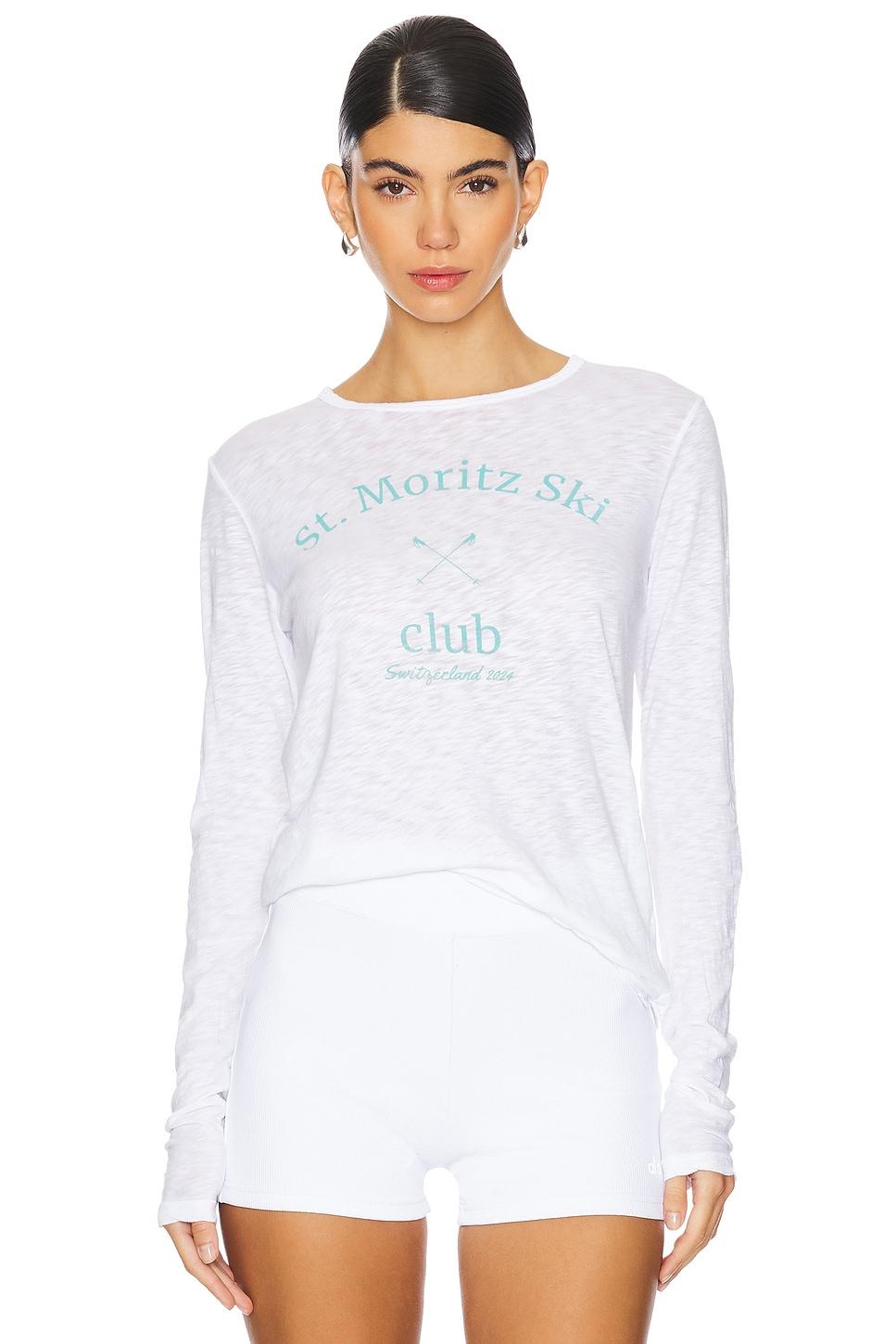 ski club long sleeve crew