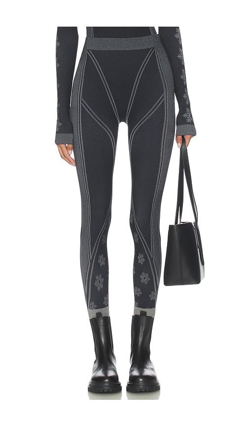 skims first layers legging in black,white.