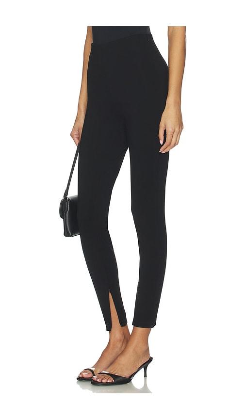 skims the essential pants high waist legging in black.